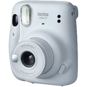 كاميرا فوجي فيلم إنستاكس ميني 11 بلون أبيض + فيلم + حافظة واقية + ألبوم