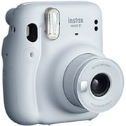 كاميرا فوجي فيلم إنستاكس ميني 11 بلون أبيض + فيلم + حافظة واقية + ألبوم