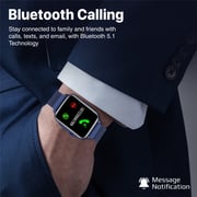 Promate Smart Watch, Bluetooth 5.1 Health and Fitness Tracker- ProWatch-B18