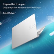 Asus Vivobook Pro 15 OLED M3500QC-OLED1R5W Laptop - Ryzen 5 BGB 512GB 4GB Win11 15.6inch OLED Silver English/Arabic Keyboard