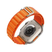 Green Lion Ultra Series High-Strength Watch Strap for Apple Watch 42mm /44mm/45mm/49mm - Orange