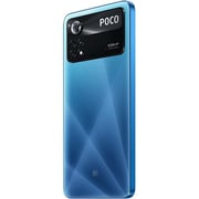 هاتف ذكي شاومي بوكو X4 برو بذاكرة داخلية 256 جيجا ويدعم شبكة الجيل الخامس 5G وبلون أزرق