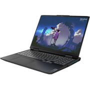 Lenovo IdeaPad Gaming 3 16IAH7 Gaming Laptop - 12th Gen Core i7 3.5GHz 16GB 512GB 6GB Win11 16inch WUXGA Grey NVIDIA GeForce RTX 3060 English/Arabic Keyboard