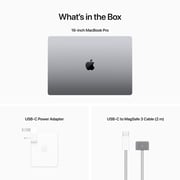 Apple MacBook Pro 16-inch (2023) - M2 Max chip with 12‑core CPU 32GB 1TB 38‑core GPU Space Grey English Keyboard - Middle East Version