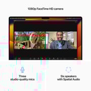 Apple MacBook Pro 16-inch (2023) - Apple M2 Chip Pro / 16GB RAM / 1TB SSD / 19‑core GPU / macOS Ventura / English & Arabic Keyboard / Silver / Middle East Version - [MNWD3AB/A]