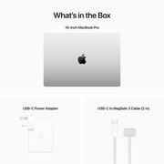 Apple MacBook Pro 16-inch (2023) - M2 Max chip with 12‑core CPU 32GB 1TB 38‑core GPU Silver English Keyboard - Middle East Version