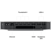 Apple Mac mini (2023) - M2 Pro chip with 10‑core CPU 16GB 512GB 16‑core GPU Silver - Middle East Version