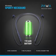 Pawa PW-RS11 Wireless In Ear Neckband Black