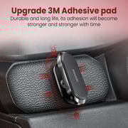 Moxedo Magnetic Metal Car Phone Mount Dashboard Holder for Car Adjustable 360 Degree Rotation