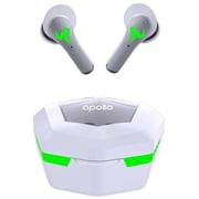 Apollo A5 Gaming True Wireless Earbuds White