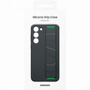 Samsung Silicone Grip Cover Black Galaxy S23 Plus