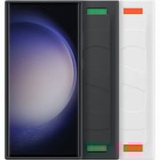 Samsung Silicone Grip Cover Black Galaxy S23 Ultra