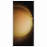 Samsung Silicone Grip Cover White Galaxy S23 Ultra