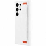 Samsung Silicone Grip Cover White Galaxy S23 Ultra