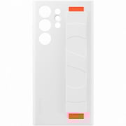 Samsung Silicone Grip Cover White Galaxy S23 Ultra