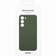 Samsung Silicone Cover Green Galaxy S23 Plus