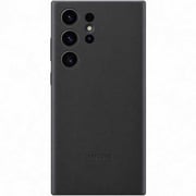 Samsung Leather Cover Black Galaxy S23 Ultra