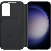 Samsung Smart View Wallet Case Black Galaxy S23 Plus