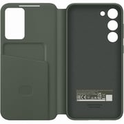 Samsung Smart View Wallet Case Green Galaxy S23 Plus