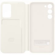 Samsung Smart View Wallet Case Beige Galaxy S23 Plus