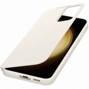 Samsung Smart View Wallet Case Beige Galaxy S23 Plus