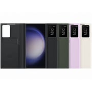 Samsung Smart View Wallet Case Black Galaxy S23 Ultra