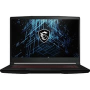 MSI GF63 Thin-11SC Gaming Laptop - 11th Gen Core i5 2.7GHz 8GB 512GB 4GB Win11 15.6inch FHD Black NVIDIA GeForce GTX1650 English/Arabic Keyboard Middle East Version