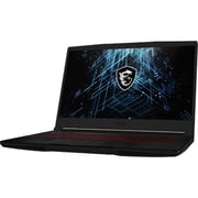MSI GF63 Thin-11SC Gaming Laptop - 11th Gen Core i5 2.7GHz 8GB 512GB 4GB Win11 15.6inch FHD Black NVIDIA GeForce GTX1650 English/Arabic Keyboard Middle East Version