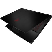 MSI GF63 Thin (2023) Gaming Laptop - 12th Gen / Intel Core i5-12450H / 15.6inch FHD / 8GB RAM / 512GB SSD / 6GB NVIDIA GeForce RTX 4050 Graphics / Windows 11 Home / English & Arabic Keyboard / Black / Middle East Version - [GF63 Thin]