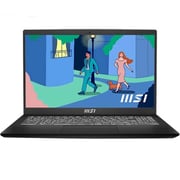 MSI Modern 14 (2020) Laptop - 11th Gen / Intel Core i3-1115G4 / 14inch FHD / 8GB RAM / 256GB SSD / Shared Intel Iris Xe Graphics / Windows 11 Home / English & Arabic Keyboard / Black / Middle East Version - [Modern 14 C11M]