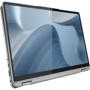 Lenovo Ideapad Flex 5 14IAU7 (2022) 2-in-1 Laptop - 12th Gen / Intel Core i7-1255U / 14inch WUXGA / 1TB SSD / 16GB RAM / Shared Intel Iris Xe Graphics / Windows 11 Home / English & Arabic Keyboard / Storm Grey / Middle East Version - [82R700BAAX]