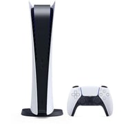 Sony PlayStation 5 (Digital Version) Console White - Middle East Version + God of War Bundle