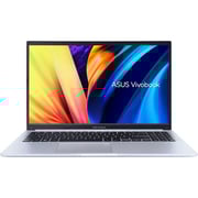 ASUS VivoBook 15 (2022) Laptop - 12th Gen / Intel Core i3-1215U / 15.6inch FHD / 8GB RAM / 256GB SSD / Shared Intel UHD Graphics / Windows 11 Home / English & Arabic Keyboard / Icelight Silver / Middle East Version - [X1502ZA-E8697W]