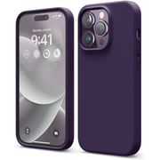 Elago Silicone for iPhone 14 Pro case cover - Deep Purple