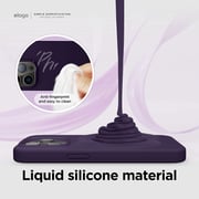 Elago Silicone for iPhone 14 Pro case cover - Deep Purple