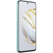 هاتف ذكي هواوي نوفا 10 SE بذاكرة داخلية 256 جيجا ويدعم 4G وبلون أخضر نعناعي + ساعة باند 7 بلون أسود