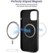 Glassology MagSafe Silicon Case Black iPhone 14 Plus