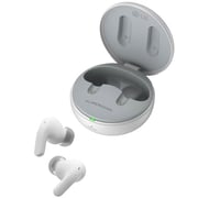 LG TONE Free T60 - Premium Graphene Driver ANC True Wireless Bluetooth Earbuds, White