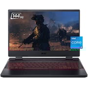 Acer Nitro 5 (2022) Gaming Laptop - 12th Gen / Intel Core i5-12500H / 17.3inch FHD / 16GB RAM / 512GB SSD / NVIDIA GeForce RTX 3050 Graphics / Windows 11 / English Keyboard / Black / International Version - [AN517]