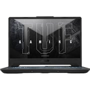 ASUS TUF F15 (2021) Gaming Laptop - 11th Gen / Intel Core i5-11400H / 15.6inch FHD / 8GB RAM / 512GB SSD / 4GB NVIDIA GeForce RTX 2050 Graphics / Windows 11 Home / English & Arabic Keyboard / Black / Middle East Version - [FX506HF-HN014W]