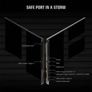 ASUS TUF (2023) Gaming Laptop - AMD Ryzen 7-7735HS / 16inch WUXGA / 16GB RAM / 512GB SSD / 8GB AMD Radeon RX 7600S Graphics / Windows 11 Home / English & Arabic Keyboard / Black / Middle East Version - [FA617NS-N3002W]