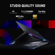 لابتوب ألعاب أسوس روج ستريكس سكار 18 G834JY-N6064W معالج كور i9 الجيل 13 تردد 4 جيجاهرتز وذاكرة 32 جيجا وسعة 2 تيرا نظام تشغيل ويندوز 11 شاشة QHD+ سوداء 18 بوصة بطاقة رسوميات انفيديا جيفورس RTX 4090، 16 جيجا ولوحة مفاتيح إنجليزية عربية- إصدار الشرق الأوسط