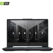 ASUS TUF F15 (2021) Gaming Laptop - 11th Gen / Intel Core i5-11400H / 15.6inch FHD / 8GB RAM / 512GB SSD / 4GB NVIDIA GeForce RTX 3050 Graphics / Windows 11 Home / English & Arabic Keyboard / Black / Middle East Version - [FX506HC-HN111W]