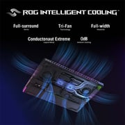 Asus ROG Strix G16 G614JI-N4091W Gaming Laptop - 13th Gen Core i7 3.6GHz 16GB 1TB 8GB Win11 16inch WQXGA Eclipse Grey NVIDIA GeForce RTX 4070 English/Arabic Keyboard Middle East Version