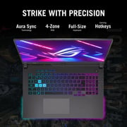 Asus ROG Strix G17 G713PI-LL032W Gaming Laptop - Ryzen 9 2.5GHz 32GB 1TB 8GB Win11 17.3inch WQHD Grey NVIDIA GeForce RTX 4070 English/Arabic Keyboard Middle East Version