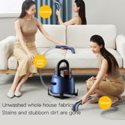 Deerma BY200 Fabric Vacuum Cleaner Wet & Dry with Hot Rinsing Spray 1.6L Water Tank 850W - Blue