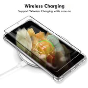 Max & Max Case Clear With Screen Protector Galaxy S23 Ultra
