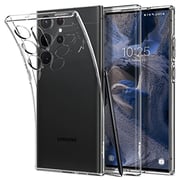 Spigen Liquid Crystal Designed for Galaxy S23 Ultra Case (2023) - Crystal  Clear