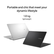 ASUS VivoBook 15 (2020) Laptop - 11th Gen / Intel Core i5-1135G7 / 15.6inch FHD / 8GB RAM / 512GB SSD / 2GB NVIDIA GeForce MX330 Graphics / Windows 11 Home / English & Arabic Keyboard / Black / Middle East Version - [X1500EP-EJ703W]
