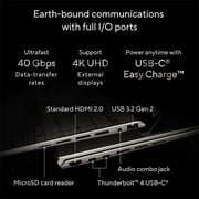 ASUS ZenBook 14X OLED Space Edition (2022) Laptop - 12th Gen / Intel Core i7-12700H / 14inch 4K OLED / 16GB RAM / 1TB SSD / Shared Intel Iris Xe Graphics / Windows 11 Home / English & Arabic Keyboard / Titanium / Middle East Version - [UX5401ZAS-OLED107W]